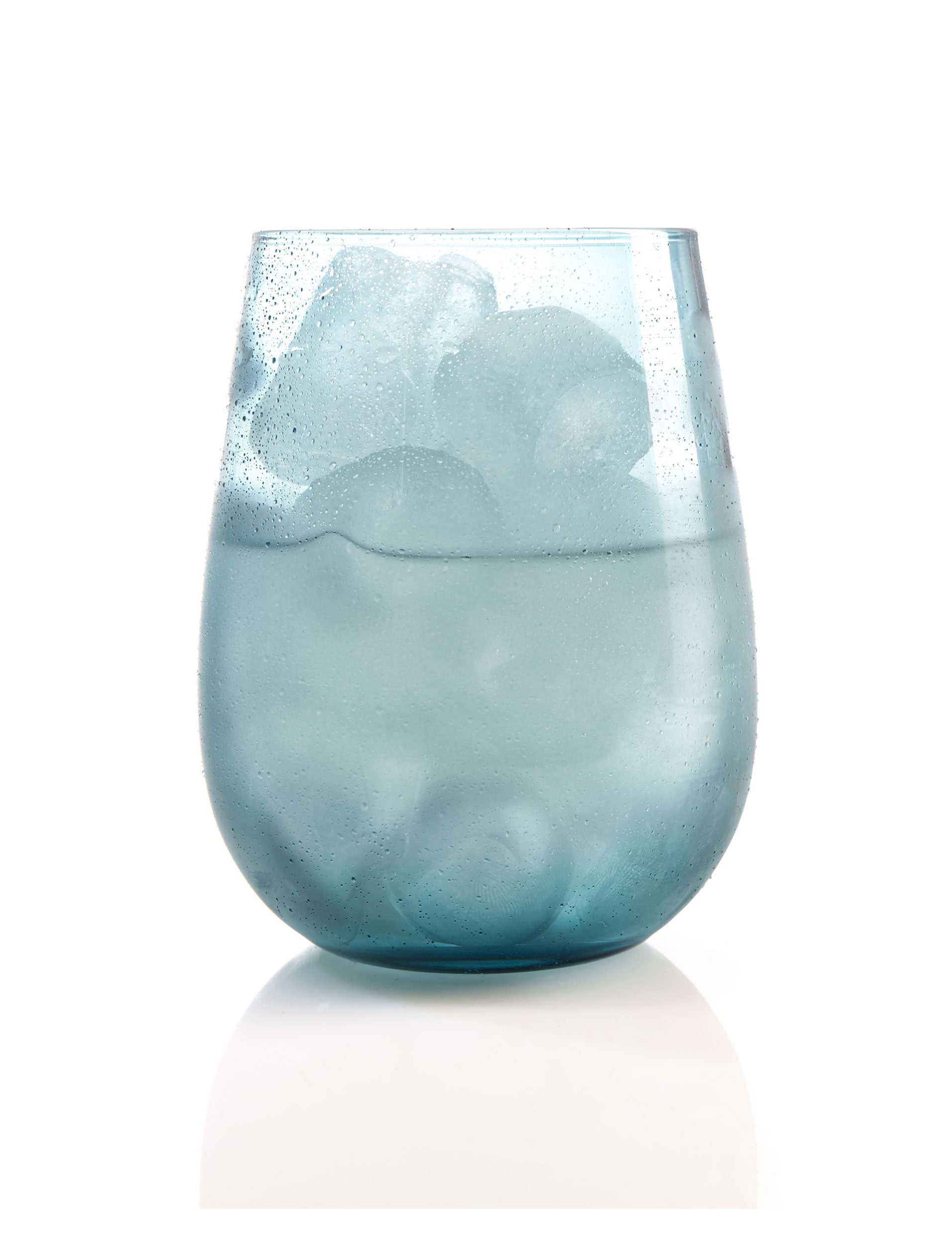 Mediterrane Gläser – 6er Set Trinkgläser im mediterranen Design, Ideal für Wasser, Saft & Cocktails