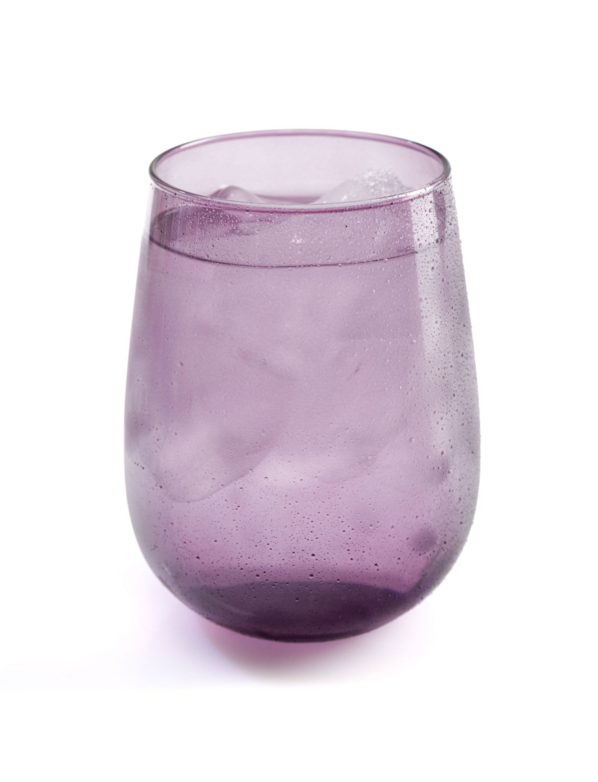 Mediterrane Gläser – 6er Set Trinkgläser im mediterranen Design, Ideal für Wasser, Saft & Cocktails