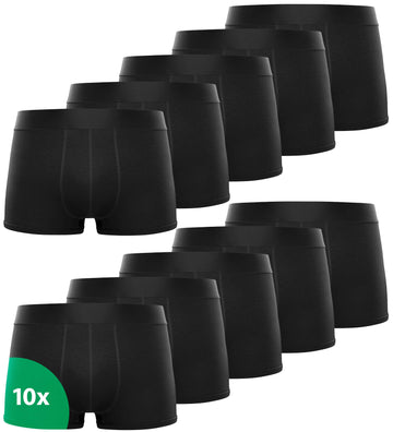 Boxershorts Herren Schwarz 95% Baumwolle 5% Elasthan ÖKO-TEX-100