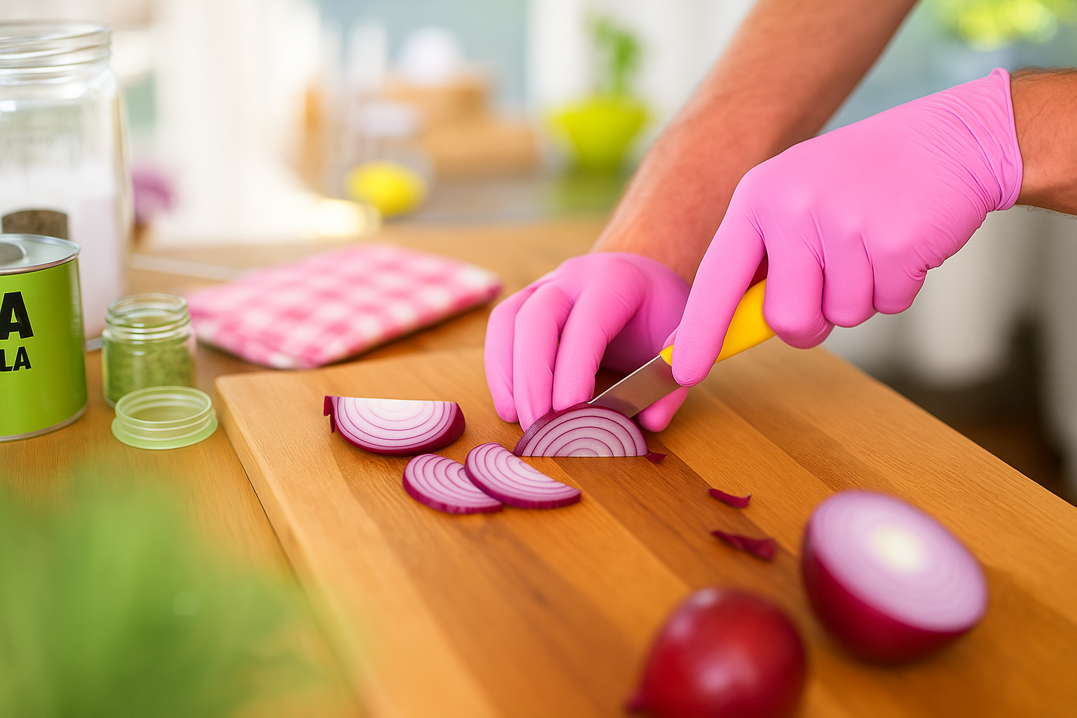 Nitrilhandschuhe Rosa – Nitril Einmalhandschuhe Puderfrei, Reißfest & Latexfrei (100 Stück)