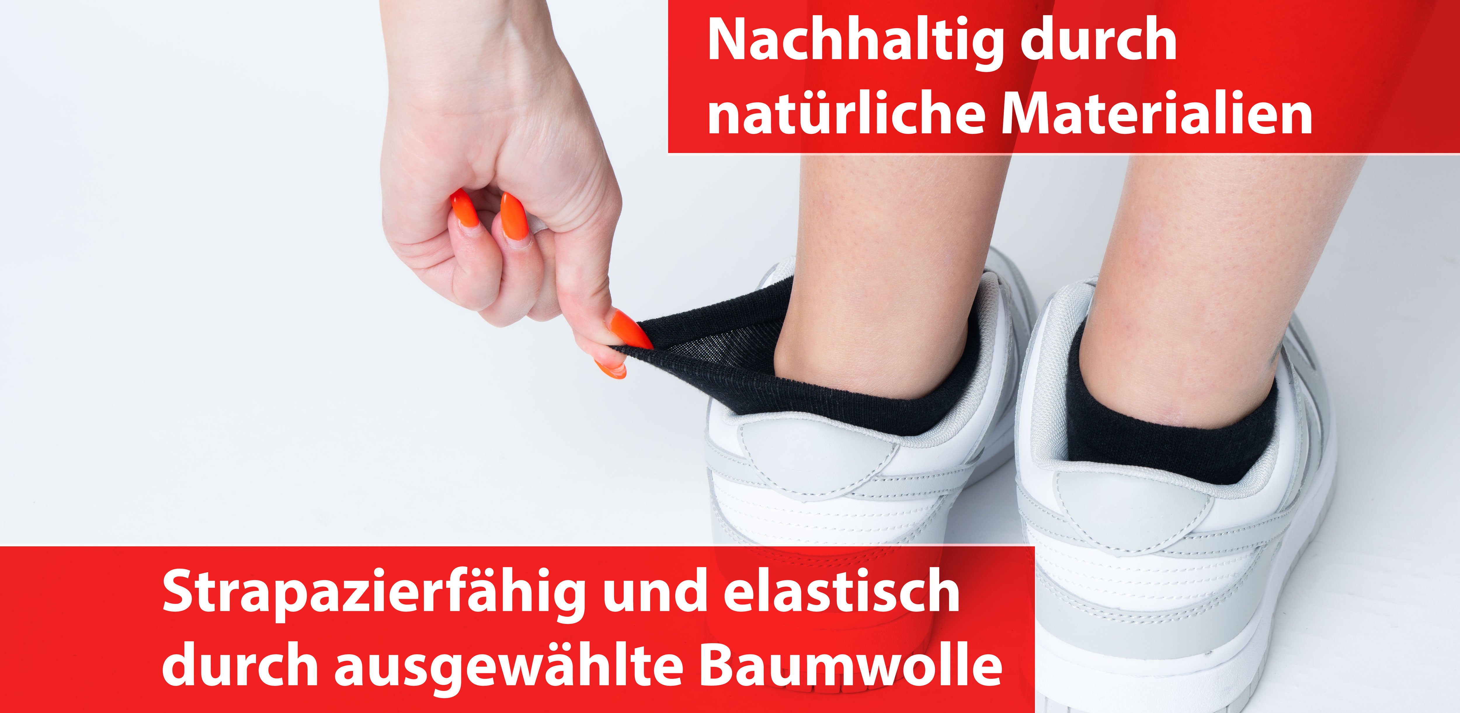 Calcetines deportivos unisex negros 10 pares diferentes tamaños calcetines deportivos hombre/mujer 95% algodón 5% elastano 