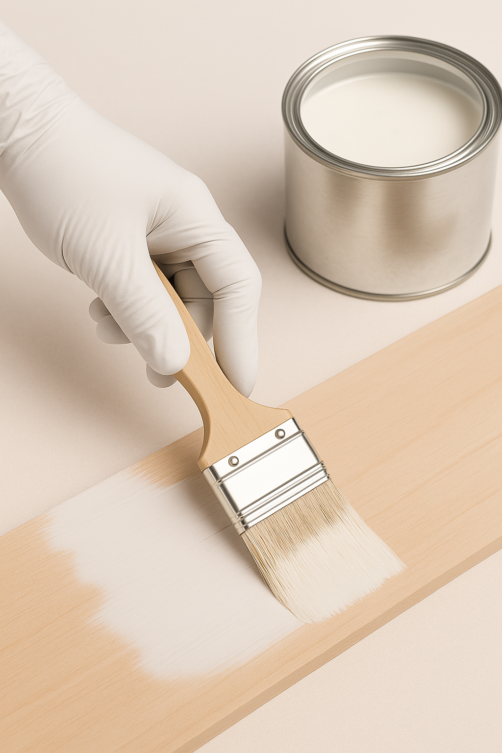 Nitrilhandschuhe Weiß – Medizinische Nitril Einmalhandschuhe, Puderfrei & Latexfrei (100 Stück)