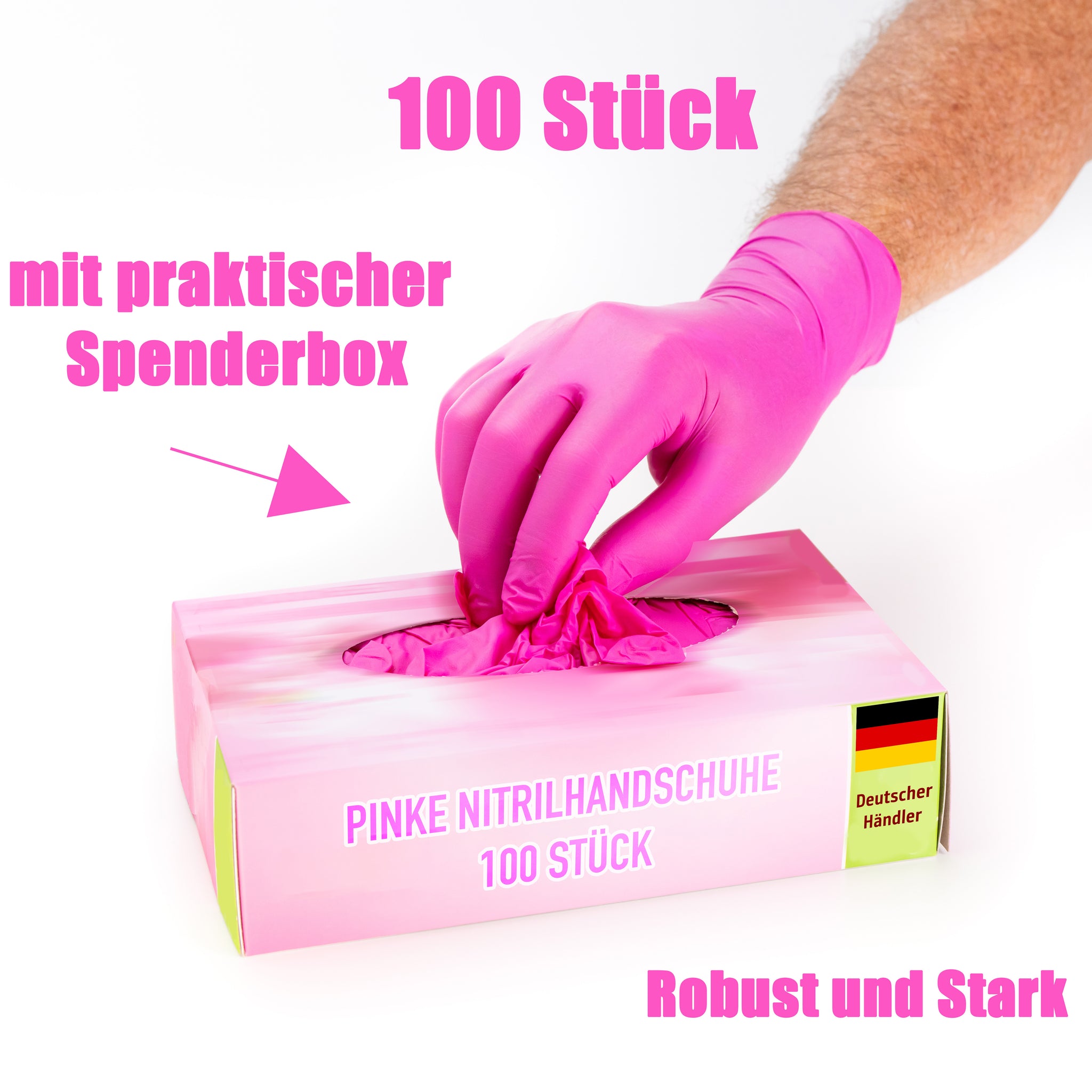 Pinke Version Gummihandschuhe extra stark verschiedene Farben Einweghandschuhe Einmalhandschuhe  Nitrilhandschuhe Latexfrei Puderfrei Plastikhandschuh (Kopie) (Kopie) (Kopie) (Kopie) (Kopie) (Kopie) (Kopie)