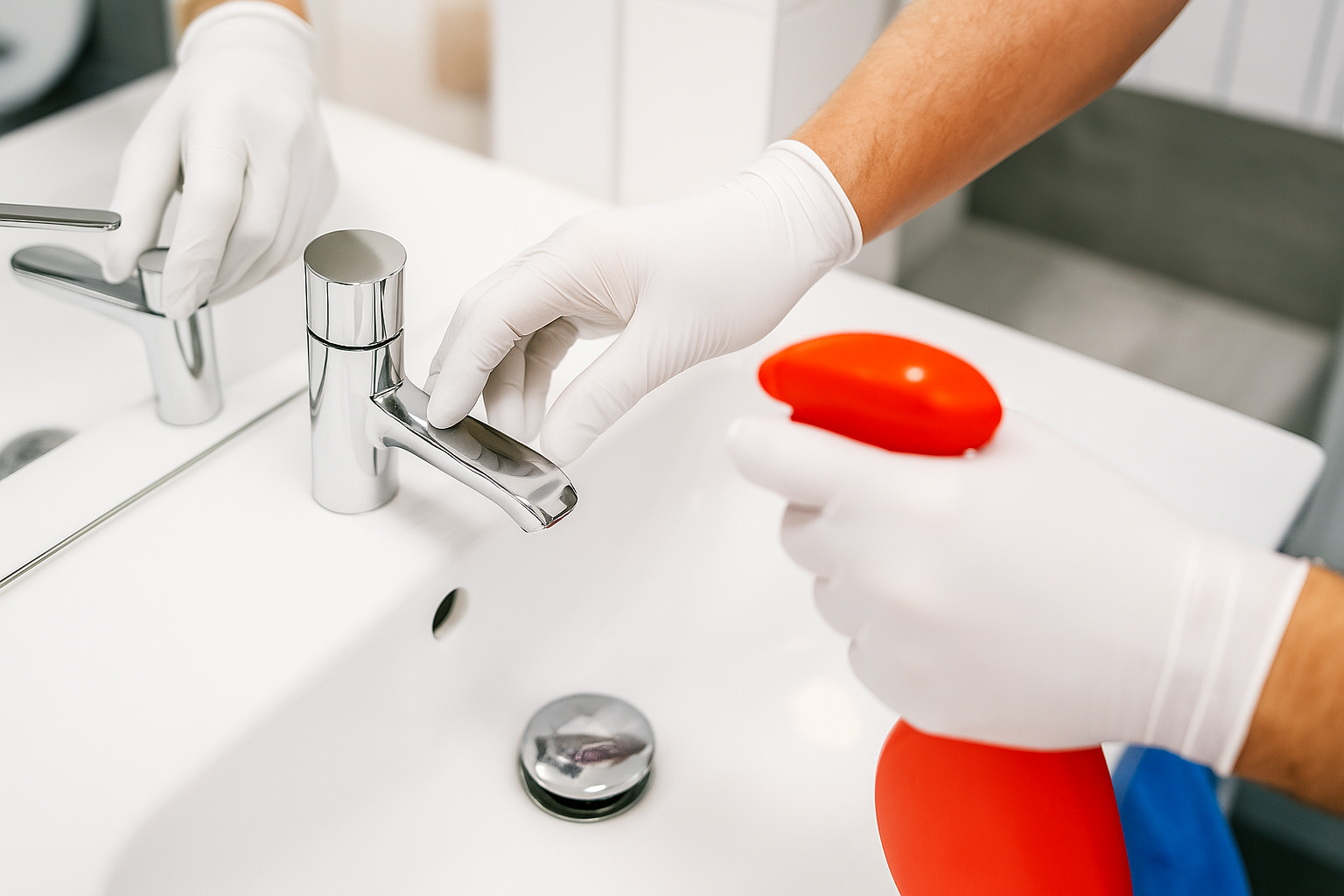 Nitrilhandschuhe Weiß – Medizinische Nitril Einmalhandschuhe, Puderfrei & Latexfrei (100 Stück)