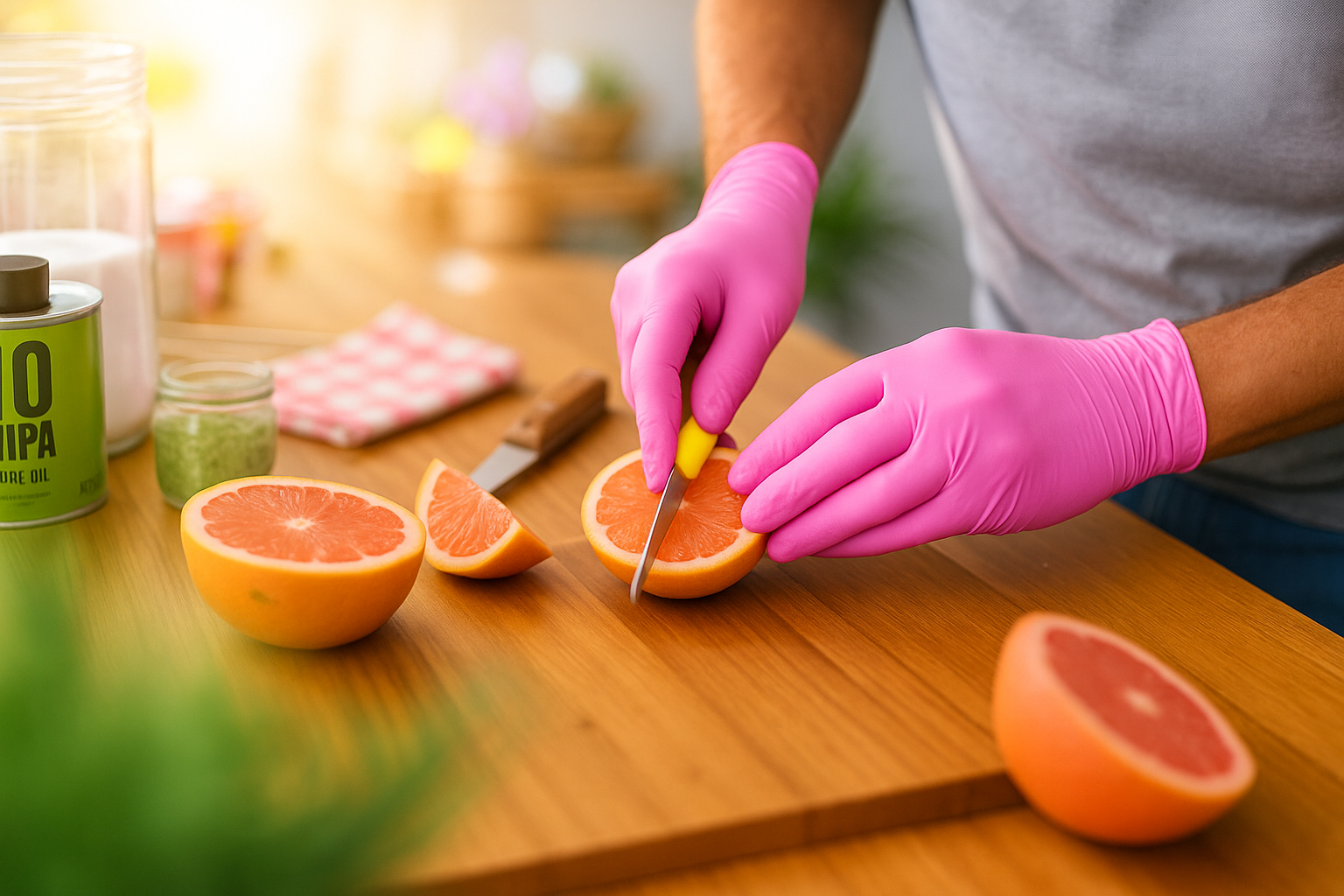 Nitrilhandschuhe Rosa – Nitril Einmalhandschuhe Puderfrei, Reißfest & Latexfrei (100 Stück)